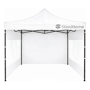 Gazebo Autoarmable Steel Home 3 X 3 M Con Paredes