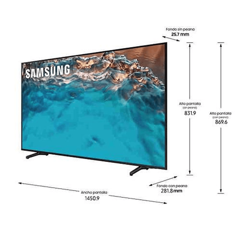 Smart Tv Samsung 70 Pulgadas Un70cu7000gczb Crystal Uhd 4k