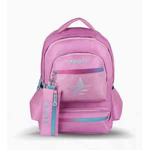 Mochila Espalda Footy Big Kids 18” Star Rosa