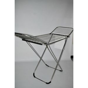 Tender Ropa Acero Inoxidable Plegable Ultra Reforzado Alas Plateado Yiyen