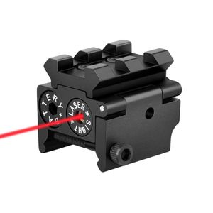 Mira Laser Tactica Punto Rojo Switch Off On Rifles Pistolas