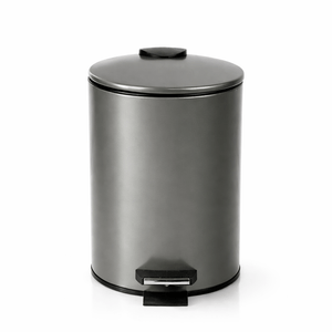 Cesto Tacho de Basura 3L Cierre Suave Acero Hogar Actual