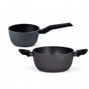 Set de Cacerolas Antiadherentes Tvs Origine 2 Pzs Inducción