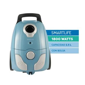 Aspiradora Con Bolsa Tela Smartlife 1800 Watts Sl-vc18bab