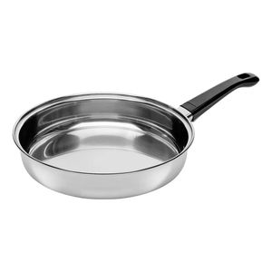 SARTEN DE ACERO INOXIDABLE GAMUZA N° 24 TRIPLE FONDO