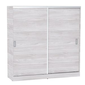 Placard Orlandi Suave 1.82 Color Jacaranda Con 2 Puertas Corredizas