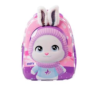 Mochila Footy Espalda 13 Luz Led Bunny Lila