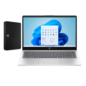 Notebook Hp 14-em0001la Ryzen 3 8gb 256g + Disco Externo 4tb Azul