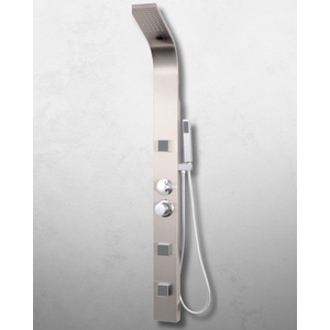 Ducha Escocesa Hidromasaje Vox Griferias Panel De Ducha Acero