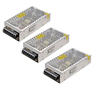 Fuente Switching 12v 10a Regulada Proteccion Tira Led Cctv X 3 Unidades
