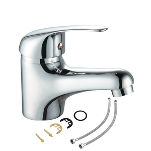 Griferia Monocomando De Baño Y Vanitory Vox 035mm Acero Imox Cromoda Cromado