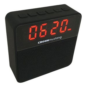 Reloj Despertador Digital Crown Mustang WAKE BT