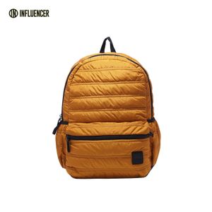 Mochila Espalda 17 Pulgadas Puffer Influencer Ultra Marrón