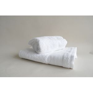 Juego De Toalla Y Toallón Palette Boris Blanco 420Grs