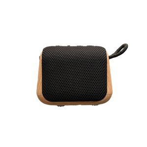 Parlante Bluetooth Negro Madera