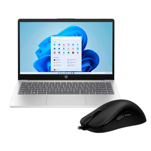 Notebook Hp 14-em0001la Ryzen 3 8gb 256gb W11 + Mouse Gamer Azul