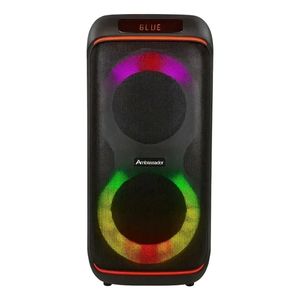 Torre Parlante Inalambrico Bluetooth Ambassador Negro