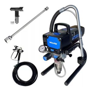 Equipo de pintar airless 900W boquillas 519 y 521 Wolfer
