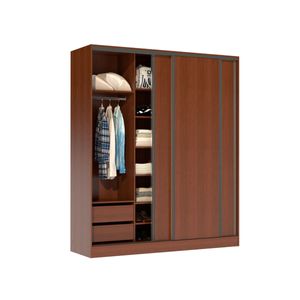 Placard Mosconi 3 Pue Corredizas 1,80M  Premium