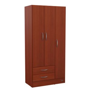 Placard Mosconi 3 Pue 2 Caj Blanco Int Sin Pintar