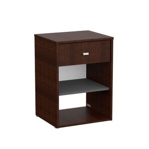 Mesa De Luz Mosconi Milenial 1 Cajón Melamina