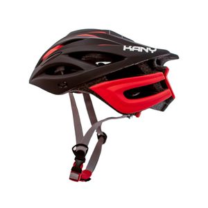 Casco Kany - Talle L - Color Negro y Rojo