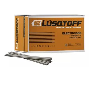 Caja De Electrodos 2,5mm 25kg Lusqtoff Lq6013-250 Punta Azul