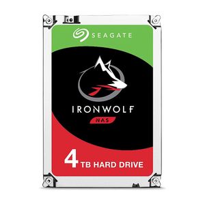 Disco Duro Interno Seagate IronWolf NAS Sata 4TB 6GBS 64MB