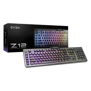 Teclado Evga Z12 RGB Gris SP