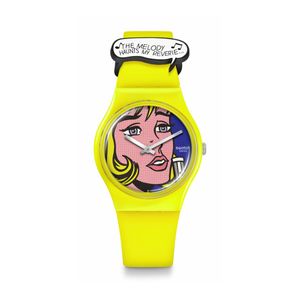 Reloj Swatch Reverie by Roy Lichtenstein, The Watch para mujer de silicona SO28Z117
