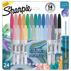 MARCADORES SHARPIE MISTICOS 24CT PACK