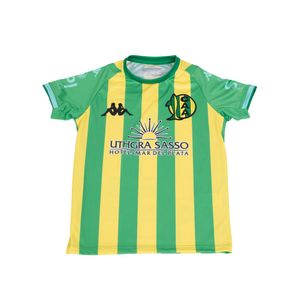 Camiseta Kappa Aldosivi Kombat Pro Home 2022 Kids Niños Fútbol Bicolor