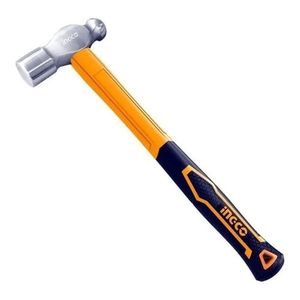 Martillo Bola 450Gr Mango De Fibra Industrial Ingco HBPH88016