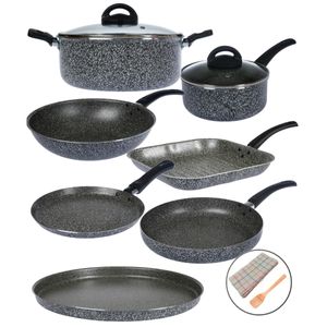 Bateria Olla Cacerola Sartén Wok Pizzera Bifera Grill Aston