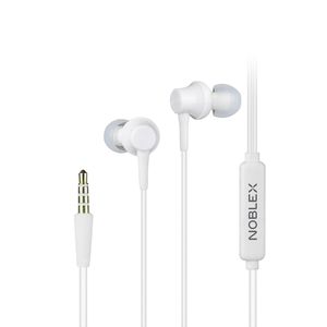 Auriculares Con Cable Noblex 94HP05WP 3,5 mm Blanco