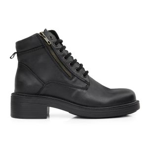 BORCEGO BANKS NEGRO MUJER BOTA CUERO CASUAL