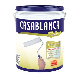 Fijador Al Agua Concentrado Casablanca 4 Lts Sellador