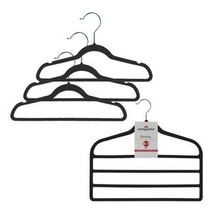 Caja X 60 Perchas + 4 Pantalon Terciopelo Total 64 Perchas
