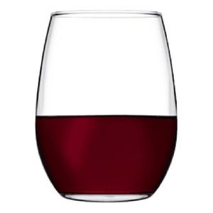 Vasos Color Copon Sin Pie Vino Agua Tragos Set X 3 Pasabahce