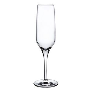Set X 6 Copas Champagne Vaso Tragos Cristal Nude 210 Ml