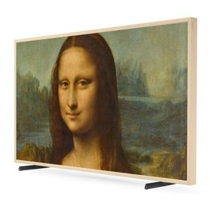 Smart Tv Samsung The Frame QLED 4k 55'' Con Marco Beige
