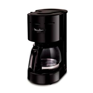 Cafetera Moulinex Café City Perfecta FG3205 Semi Automática Negra De Filtro 220v
