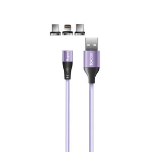 Cable Foxbox Magnet Lightning C Violeta