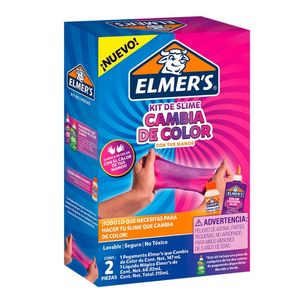 Kit Slime Elmers cambia de color x2