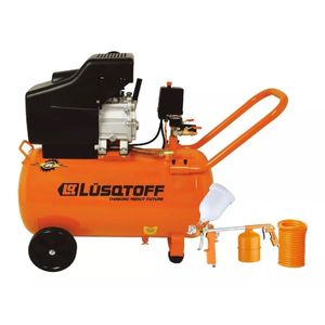 Compresor De Aire Electrico Lusqtoff Lc-2550bk 50l Monofase