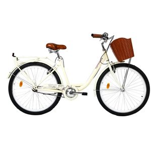 Bicicleta Topmega Lux Rodado 26 de Paseo 1Vel. Beige 1007555