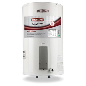 Termotanque  Sherman 55L Electrico C/Inf. De Colgar Blanco