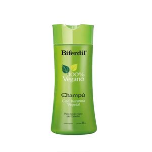 Shampoo Vegano con Keratina Vegetal