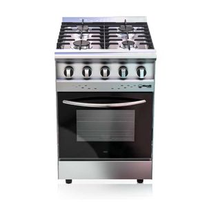 COCINA MORELLI ACERO 550 P/VIDRIO R/FUND 55CM