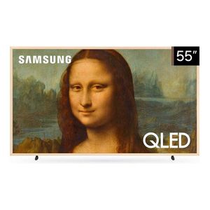 Smart Tv Samsung 55" Frame Art Mode Qled 4K Uhd Blanco QN55LS03BAGCZBB